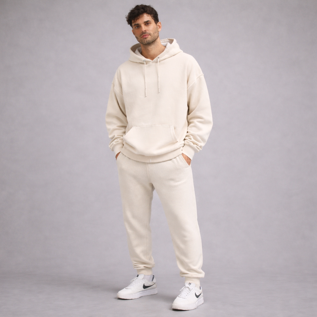 All Day Moving Hoodie | Bone