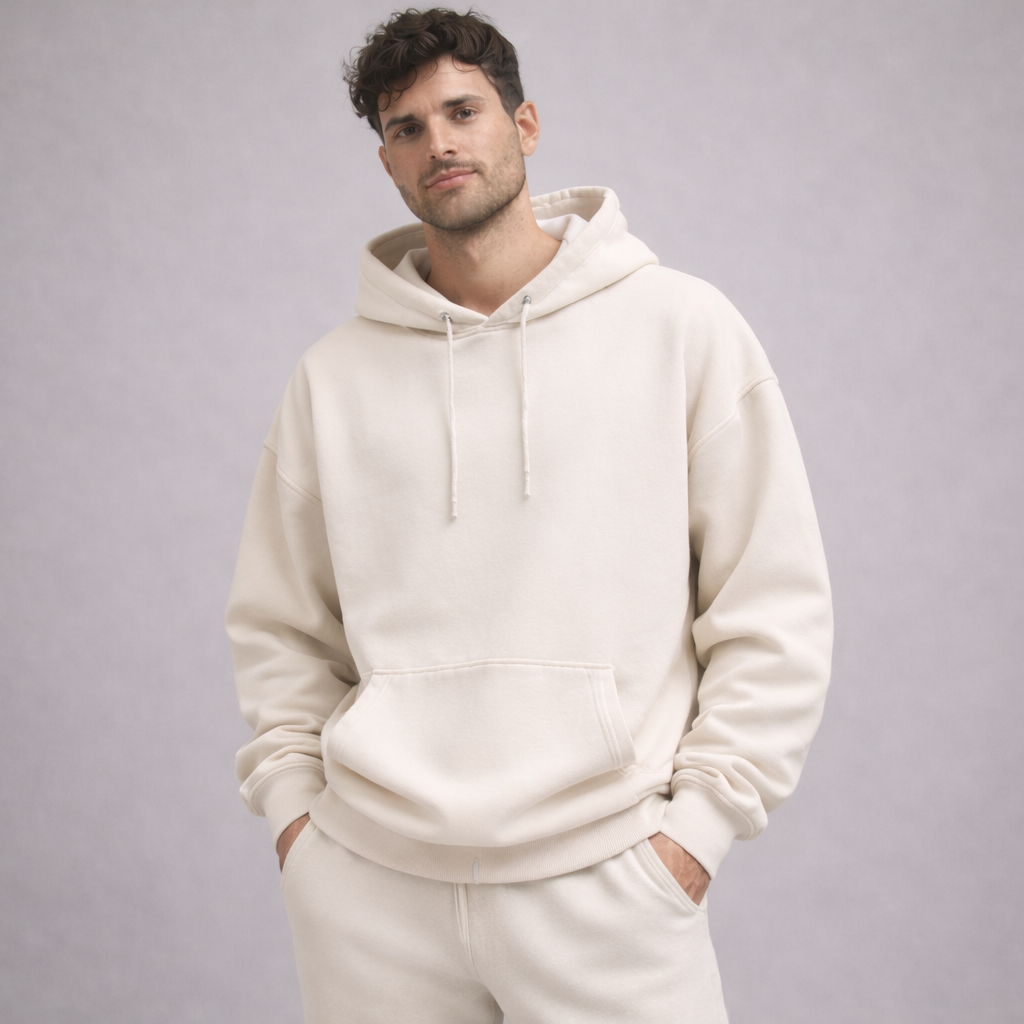 All Day Moving Hoodie | Bone