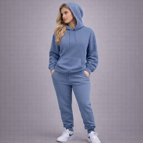 All Day Moving Hoodie | Dusty Blue