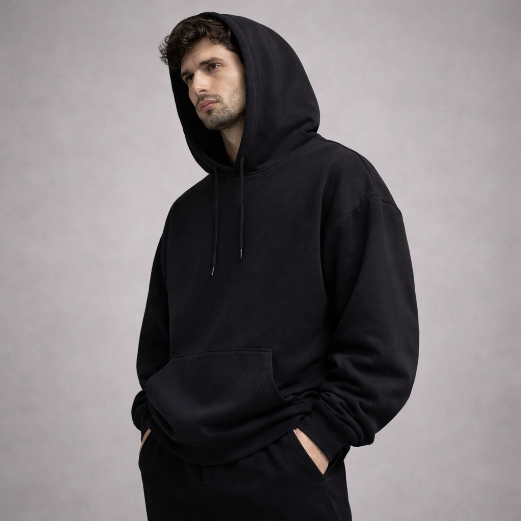 All Day Moving Hoodie | Black