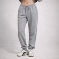 Pantalones deportivos holgados - Azul acero