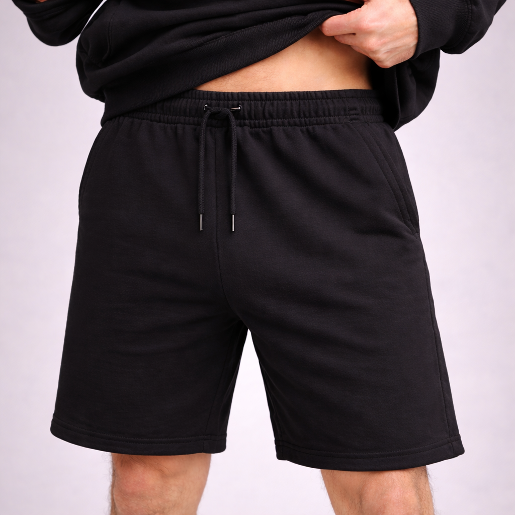 Short Sweatpants Male | Black