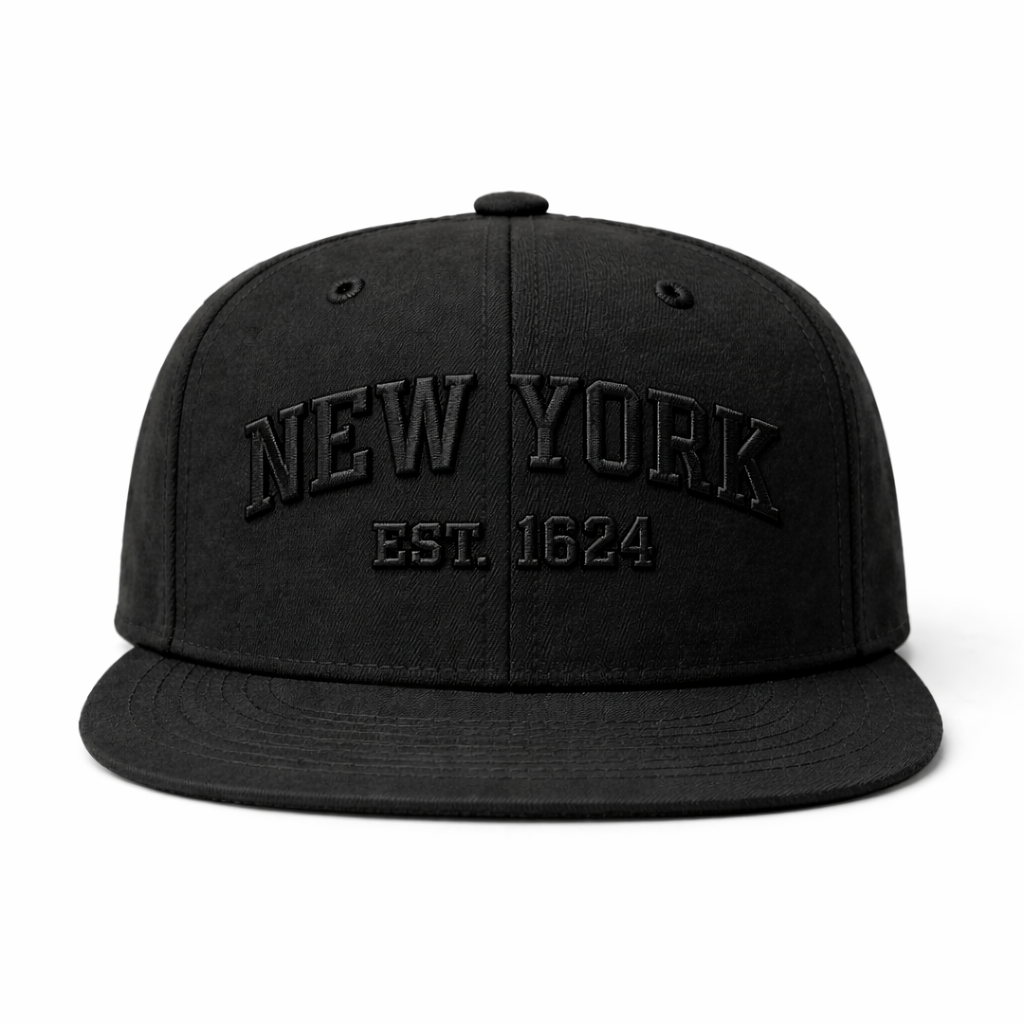 NEW YORK - Snapback | Black