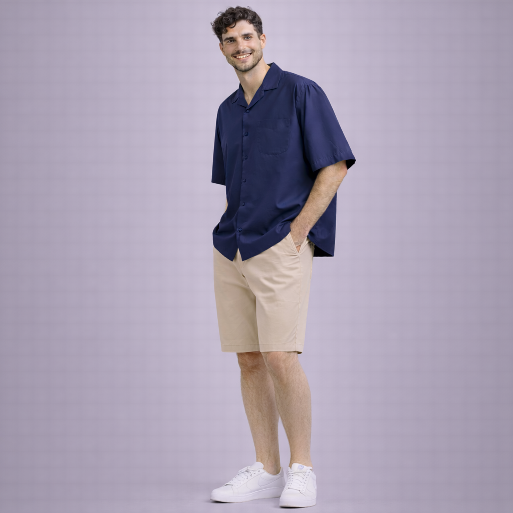 Short Chino Pants Male | Beige