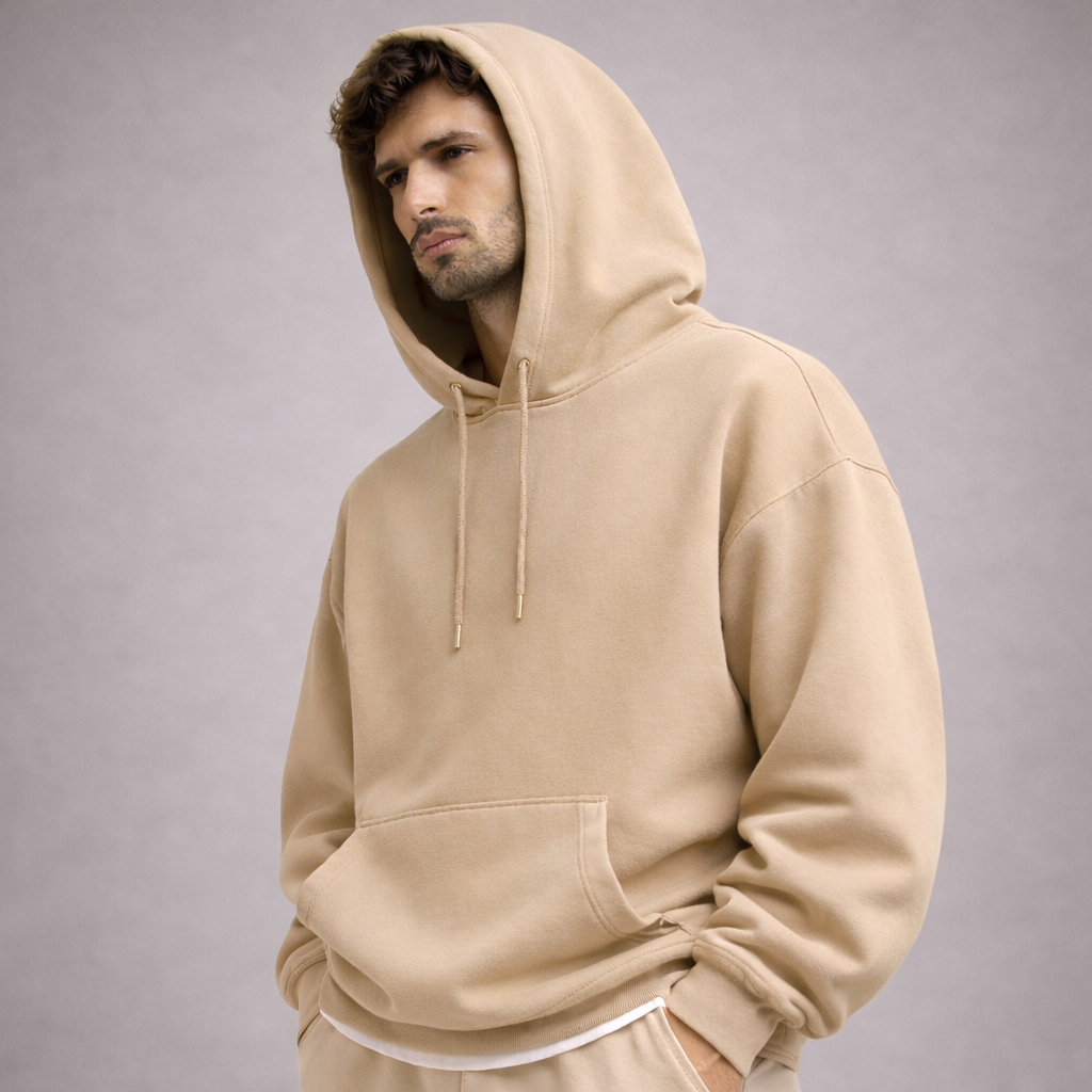 All Day Moving Hoodie | Beige
