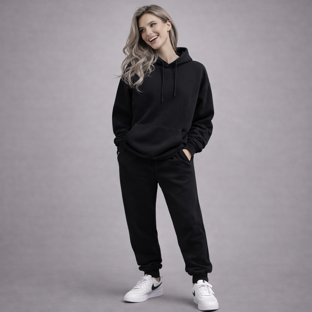 All Day Moving Hoodie | Black