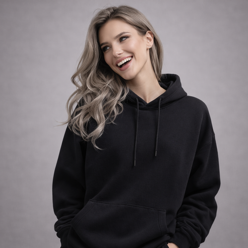All Day Moving Hoodie | Black