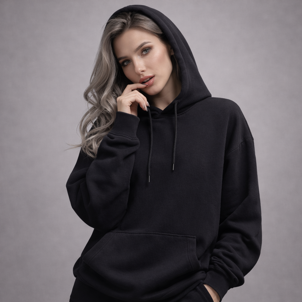 All Day Moving Hoodie | Black