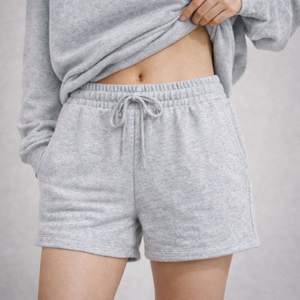Short Sweatpants Female | Misty Grey