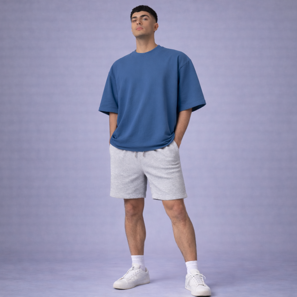 Short Sweatpants Male | Misty Grey