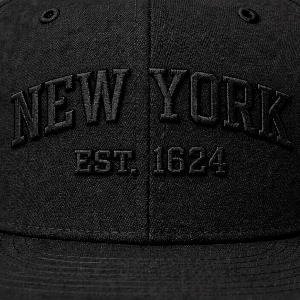 NEW YORK - Snapback | Black