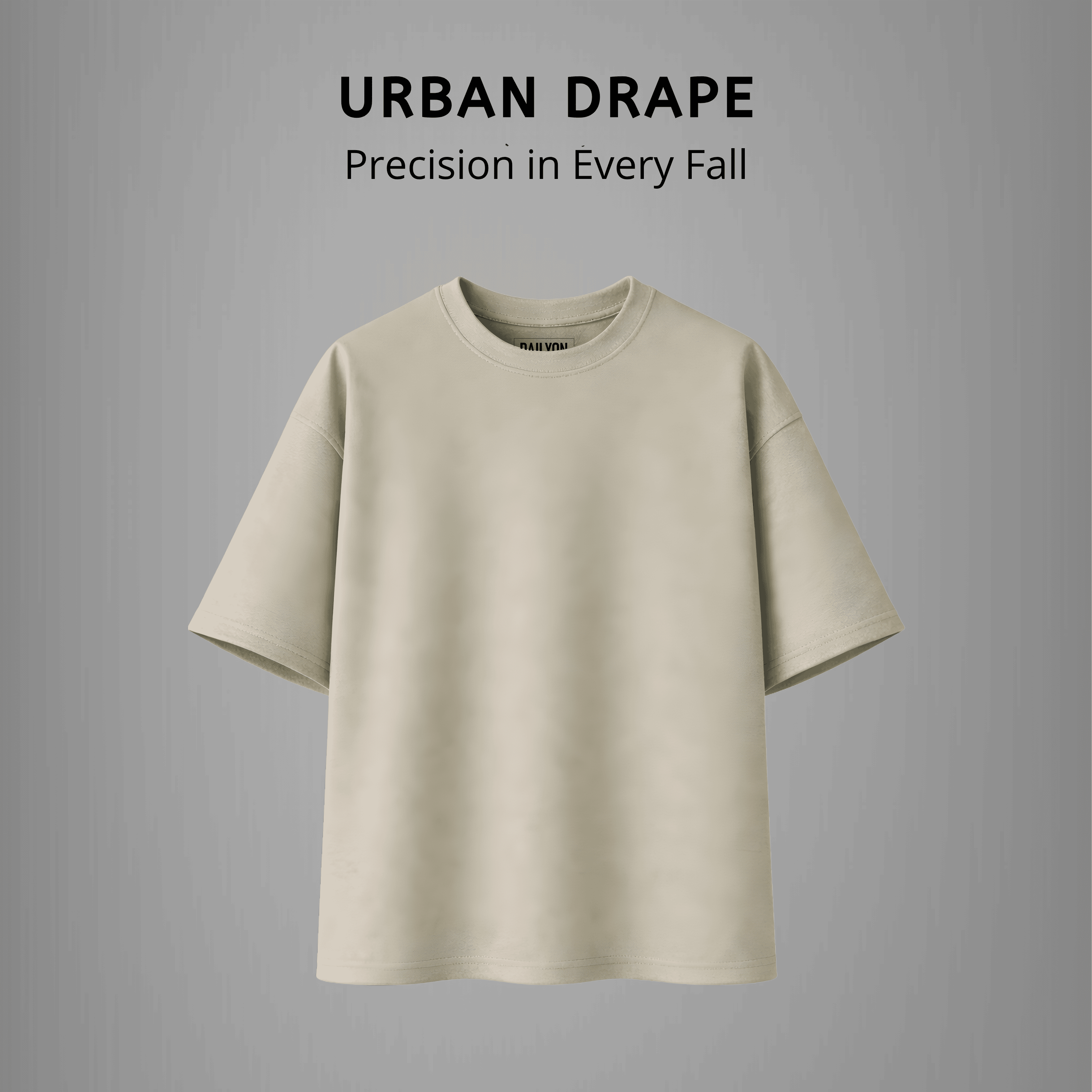 Dailyon Promo Bundling Sale Buy 1 Get 3 Urban Drape Oversized T-Shirt | White - Black - Khaky