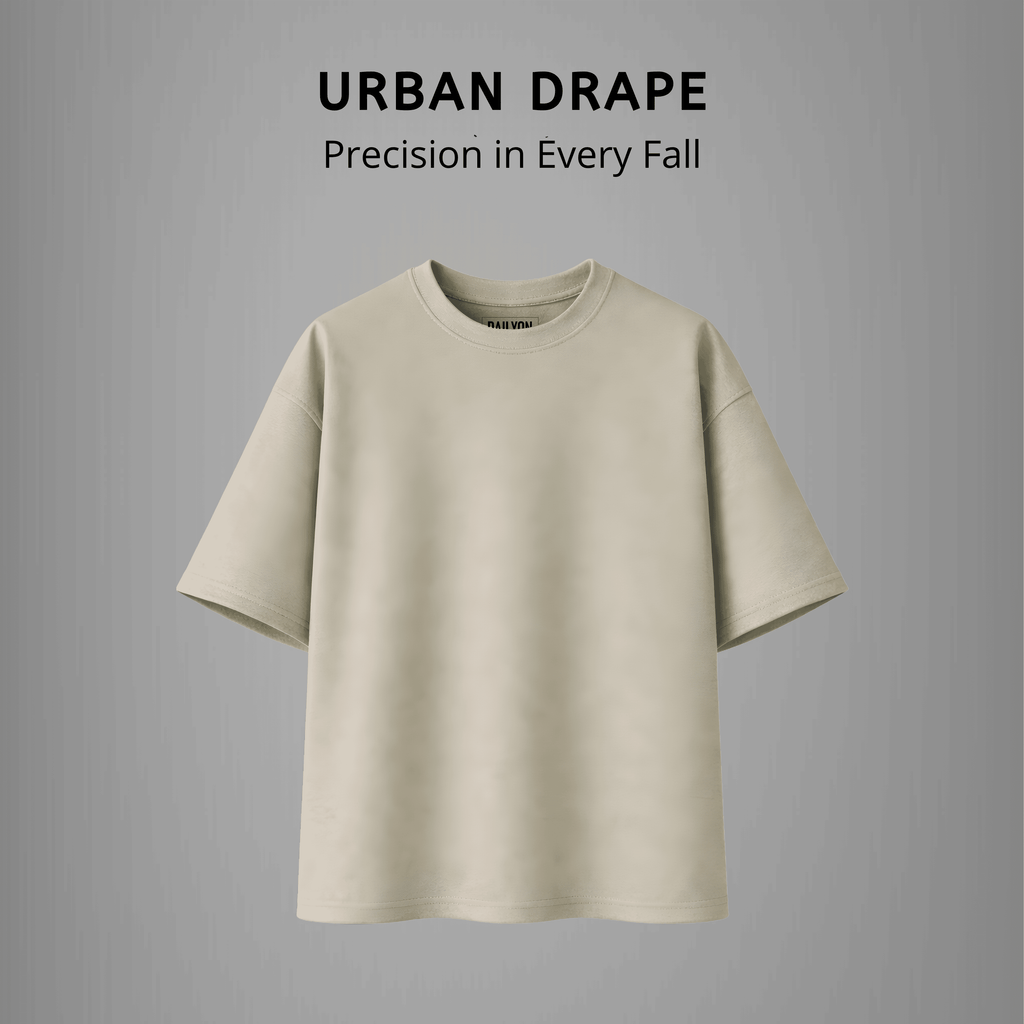 Dailyon Promo Bundling Sale Buy 1 Get 3 Urban Drape Oversized T-Shirt | Beige - White - Khaky